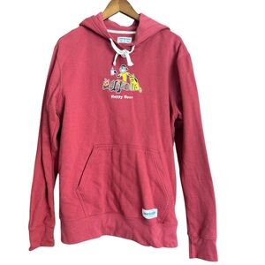 Life Is Good Mens Campfire Happy Hour Red Hoodie